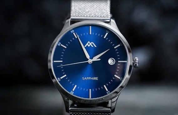 Photo Of Analog Sapphire Wrist Watch